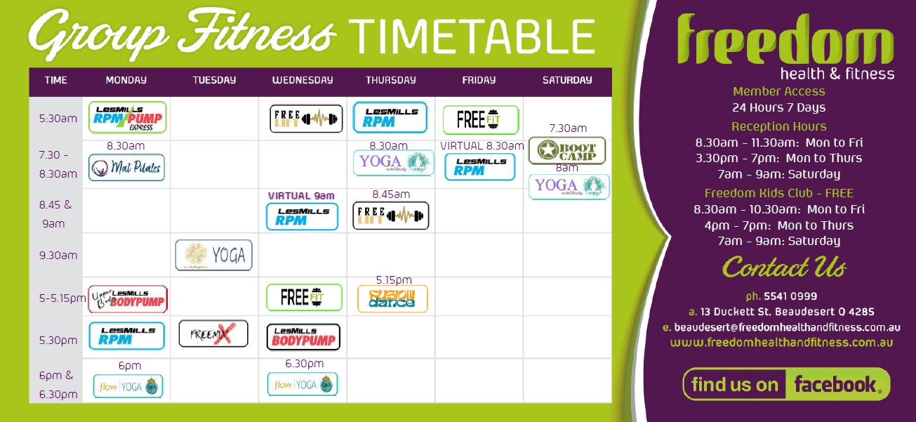 Timetable
